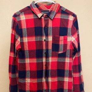 Men’s Modern Amusement Button Down Flannel